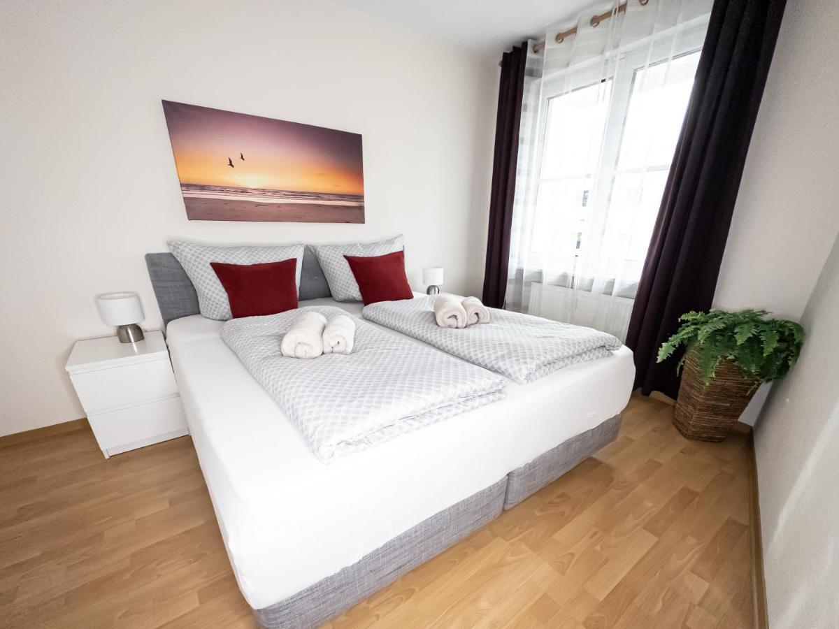 Ambiente-Wohnung - Zentrum Und Park In 5 Minuten Zu Fuss - Parkplatz - Netflix ไลป์ซิก ภายนอก รูปภาพ