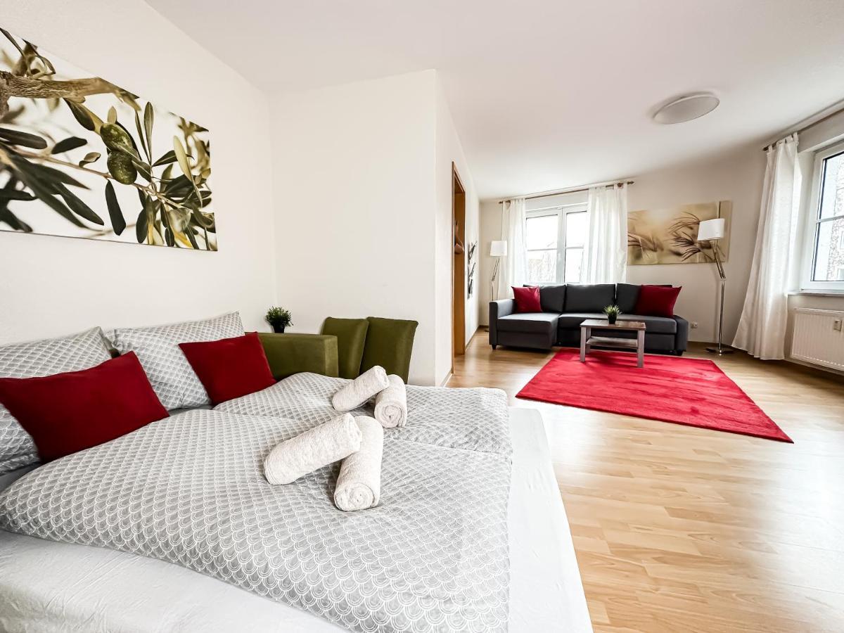 Ambiente-Wohnung - Zentrum Und Park In 5 Minuten Zu Fuss - Parkplatz - Netflix ไลป์ซิก ภายนอก รูปภาพ
